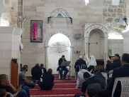 اللد : امسية ايمانية للشيخين موسى البسيط واحمد فواقة في المسجد العمري الكبير 