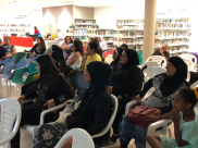 محاضرة للاهل تحت عنوان " تحديات جيل المراهقة" قدمتها المربية لطيفة سطل