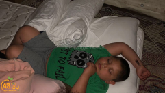  يافا: عائلة السقا تبيت ليلتها الثانية في العراء وسط تعاطف وتضامن أهالي المدينة