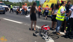 مصرع راكب دراجة هوائية بحادث دهس في "بيت دجن" شرق يافا 