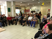  طلاب التكنولوجية تل ابيب في زيارة لبيت العجزة والمسنين بيافا 