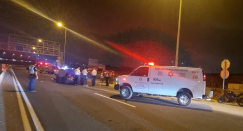 مصرع شاب بحادث طرق على شارع 20 قرب نتانيا