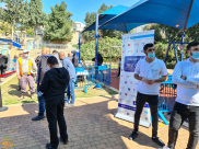  حملة التطعيم التابعة للبلدية تواصل عملها في مدينة يافا 