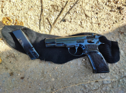 اللد: ضبط مسدس وذخيرة في حي السكة 