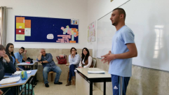 صور: لقاء مع طلاب الصف الـ12 في مدرسة تراسنطا بالرملة حول الريفورما ومردودها