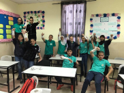 صور: فعاليات متنوعة لطلاب الطبيب الصغير في مدرسة الهدى بمدينة الرملة