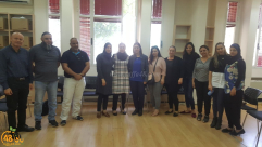 مجموعة الكوادر اليافية للقيادة التربوية الفوج الثالث تزور المراكز الجماهيرية بيافا