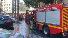  حريق داخل محل تجاري في تل ابيب دون اصابات