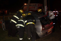 فجر اليوم - اللد: إصابة خطيرة لشخصين بحادث طرق ذاتي وسط اللد 