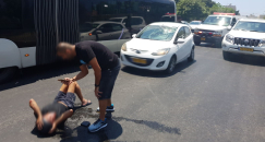 يافا: اصابة متوسطة لراكب دراجة كهربائية بحادث دهس 