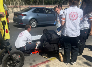  يافا: اصابة متوسطة لراكب دراجة كهربائية بحادث دهس 