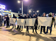 وقفة تضامنية مع النقب في مدينة اللد 