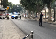  بالصور: الشرطة تعالج جسماً مشبوهاً وسط مدينة يافا وازدحامات مرورية في المكان