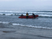 مصرع سامر مقازحة وابنه من الناصرة غرقاً في بحر عكا 