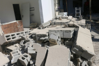 بالفيديو: البلدية تهدم بيتين داخل بيارة دكة في مدينة يافا بحجة عدم الترخيص