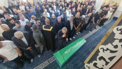 فيديو: مشاركة واسعة في جنازة الشيخ وائل محاميد "أبو مؤمن" في يافا