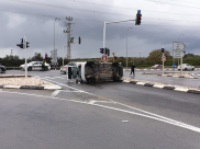 مفرق الناعمة: 5 اصابات بحادث طرق قرب شفاعمرو