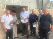 فيديو: جولة لمرشحي القائمة العربية المشتركة في انحاء البلدة القديمة بالرملة 