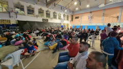 اهتمام جماهيري يافاوي بمباراة المغرب وفرنسا 