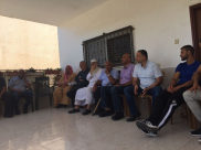  اللد: وفد شعبي رسمي يزور بلدة كفرقاسم لاداء واجب العزاء لعائلة الشهيد طه