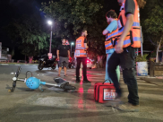  منتصف الليلة - 3 اصابات بحادث طرق بين دراجتين في يافا