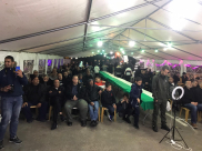 بالصور: خيمة الهدى تنظّم أمسية دعويّة في ضيافة عائلة "مصاروة" بيافا