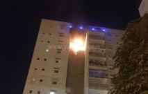  الرملة: إصابة متوسطة بحريق شقة سكنية بالمدينة