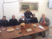 الشيخ د. عكرمة صبري في زيارة للحاج أبو صبحي أبو شحادة في مدينة يافا 