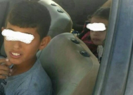 القبض على فتى (13 عامًا) يقود سيارة على شارع 25 وبرفقته فتاة وطفلتين