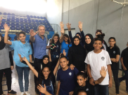 مدرسة دار الحكمة الاعدادية في اللد تستقبل السنة الدراسية والسنة الهجرية بمهرجان تربوي اجتماعي 