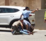 اصابة فتاة بعملية طعن في العفولة