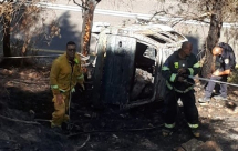 مصرع شخص حرقا داخل سيارة في مجدل الشمس والشرطة تحقق 