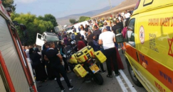 مصرع حسن عبد الحميد واصابة اخر إثر حادث طرق مروع قرب كفرمندا