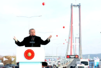 تركيا تفتتح أطول جسر معلق في العالم  