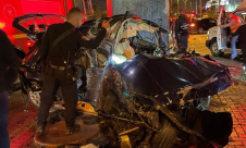  مصرع شاب بحادث قاتل بمدخل الطيبة وإصابة 3 اخرين 