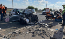 قلنسوة: مصرع امرأة وحفيدتها في حادث طرق