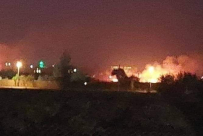 غارات إسرائيلية تستهدف مطار حلب في سوريا