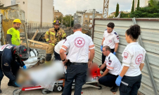 مصرع شخص دهسه جرار قرب الناصرة