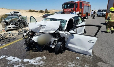 النقب: مصرع رضيع و4 إصابات بينها طفل بحالة خطيرة بحادث