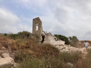 هدم مبان تاريخية ومقدسات في قرية البصة المهجرة