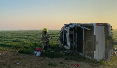 مصرع رجل في حادث طرق بالنقب