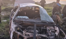 مصرع 3 أشخاص بحادث طرق على شارع 60