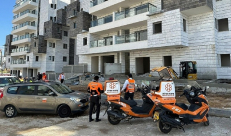 مصرع عامل إثر سقوط جسم ثقيل عليه في بني براك