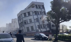 زلزال قوته 7.7 درجة يضرب تايوان هو الأقوى منذ 25 عاما