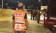  إصابتان حرجتان بعملية دهس قرب نابلس وانسحاب المنفذ من المكان