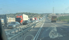 مصرع سائق دراجة نارية على شارع 6 قرب باقة الغربية