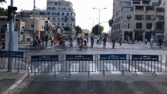  بالصور: اغلاق عدد من الشوارع في يافا بسبب ماراثون للدراجات الهوائية