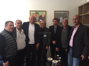 عضو الكنيست زهير بهلول يلتقي ممثلي قرية دهمش