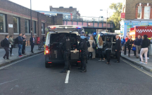 انفجار داخل محطة "مترو" في لندن واصابة عدد من الركاب بحروق