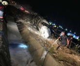 تحطم طائرة أثناء الهبوط في مطار أتاتورك